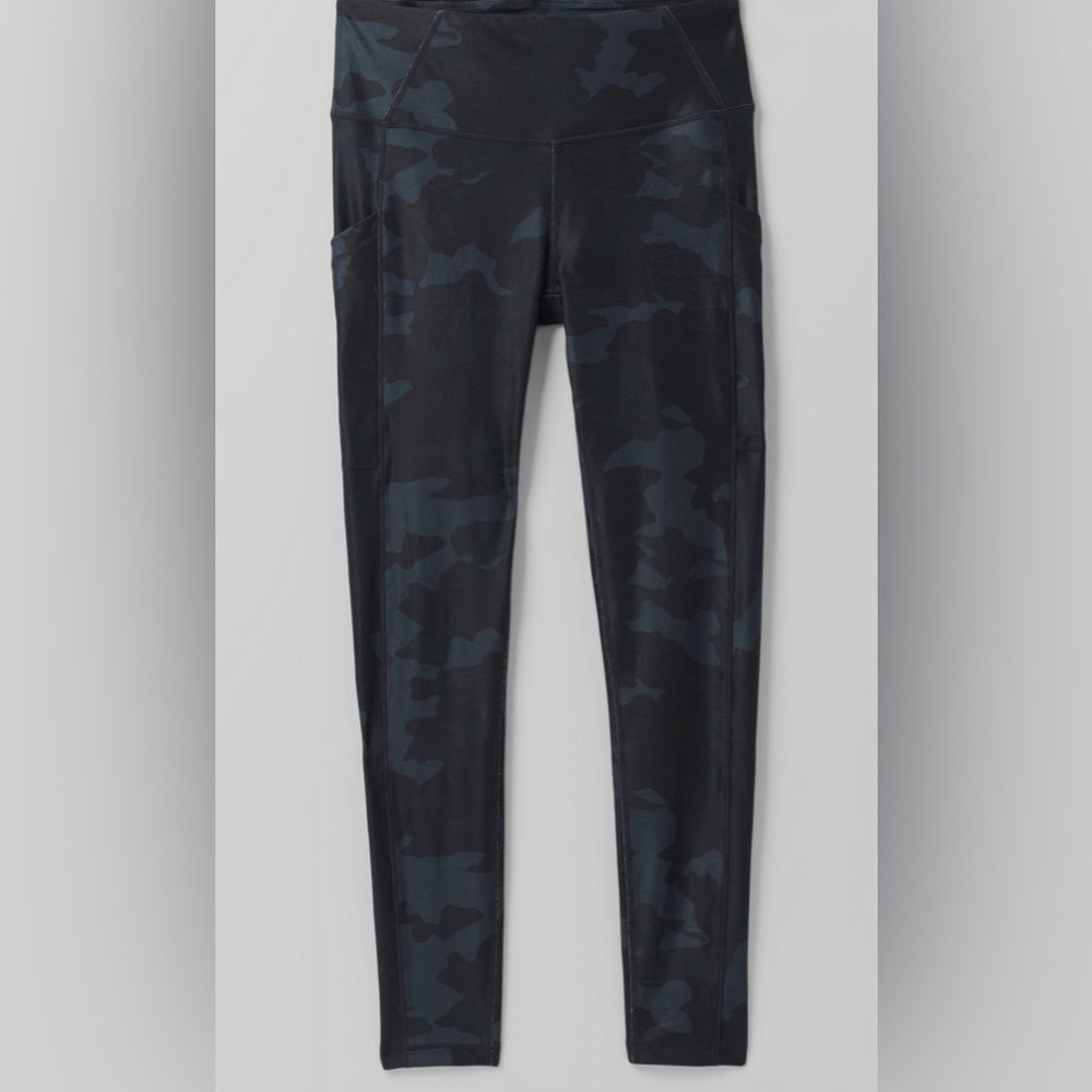 NWT PrANa black camo high rise legging - Picture 2 of 15